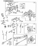 CarburetorControlsOil Gard Diagram and Parts List for 130202-3126-01  Briggs and Stratton Engine